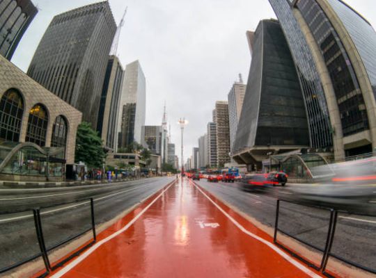 Demarcação de Ciclovia